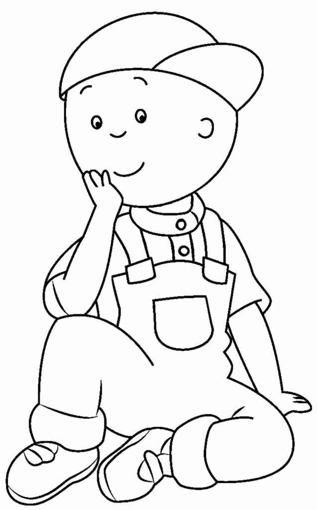 Caillou Ausmalbilder 512