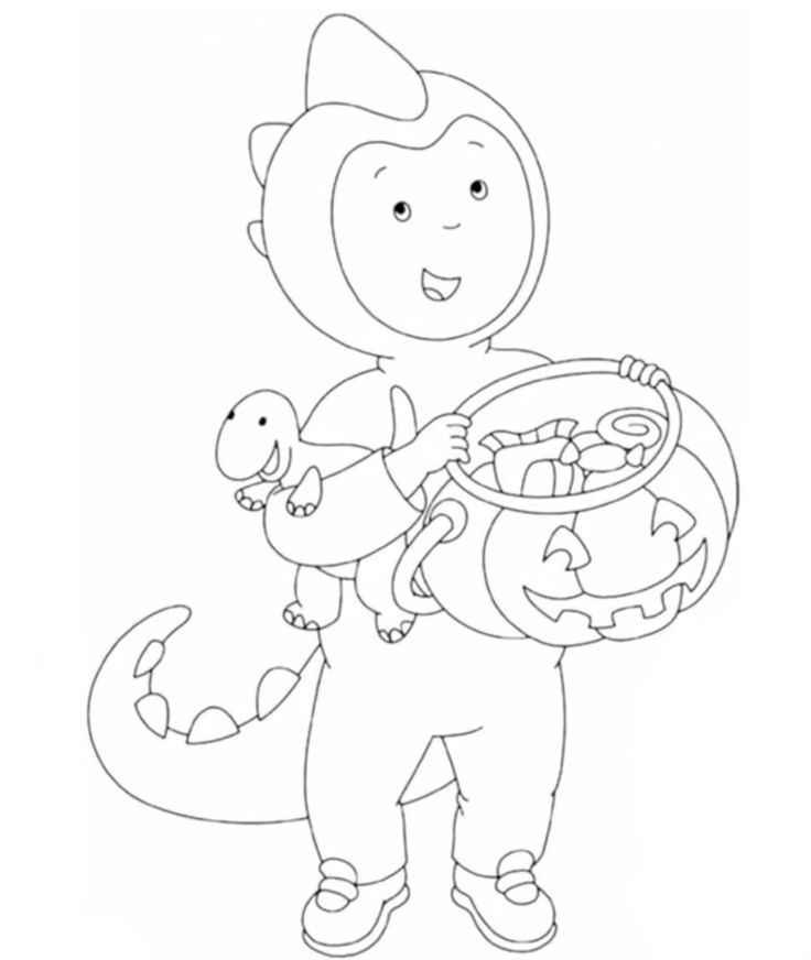 Caillou Ausmalbilder 532