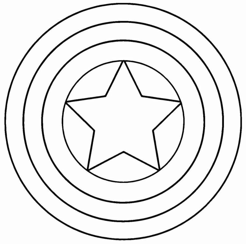 Captain America Ausmalbilder 184