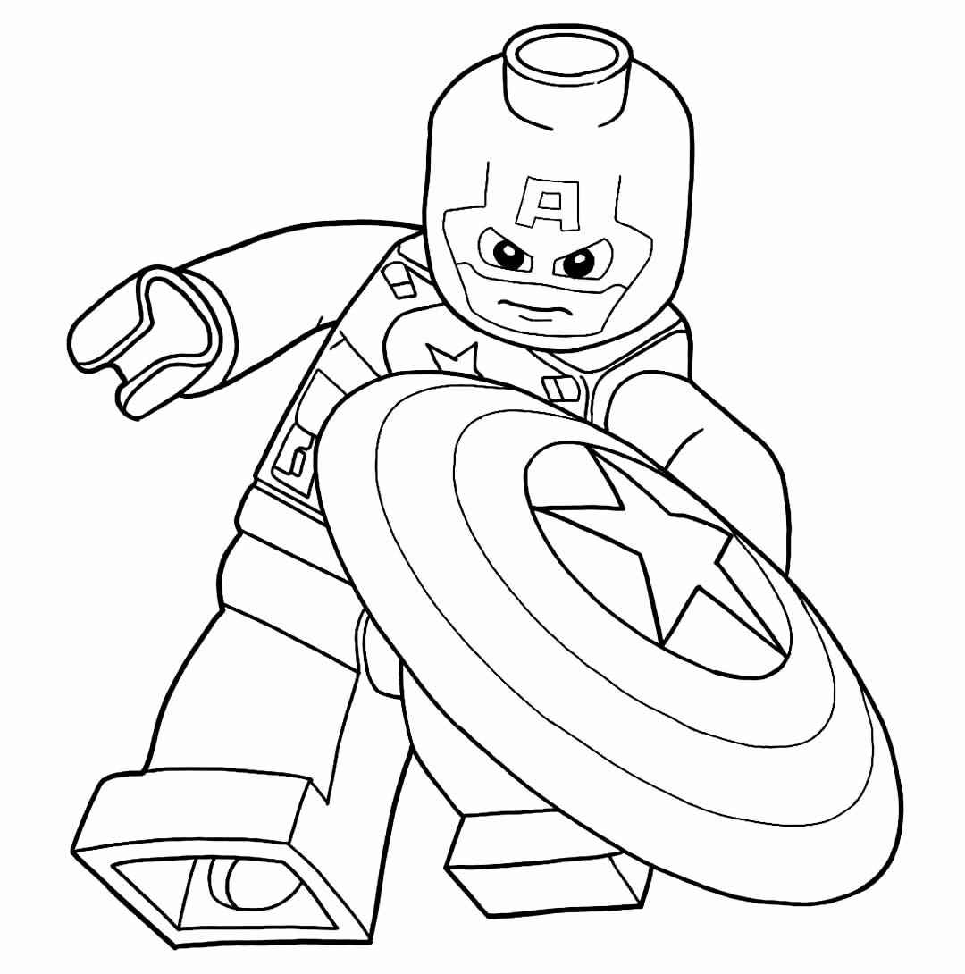 Captain America Ausmalbilder 387