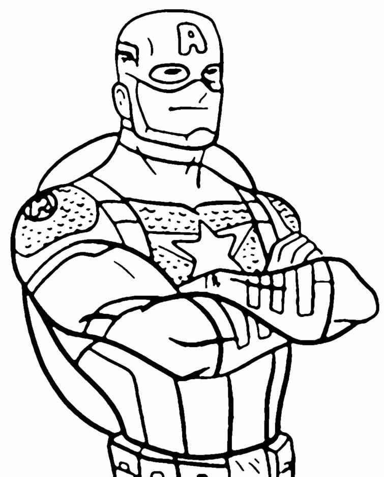 Captain America Ausmalbilder 394