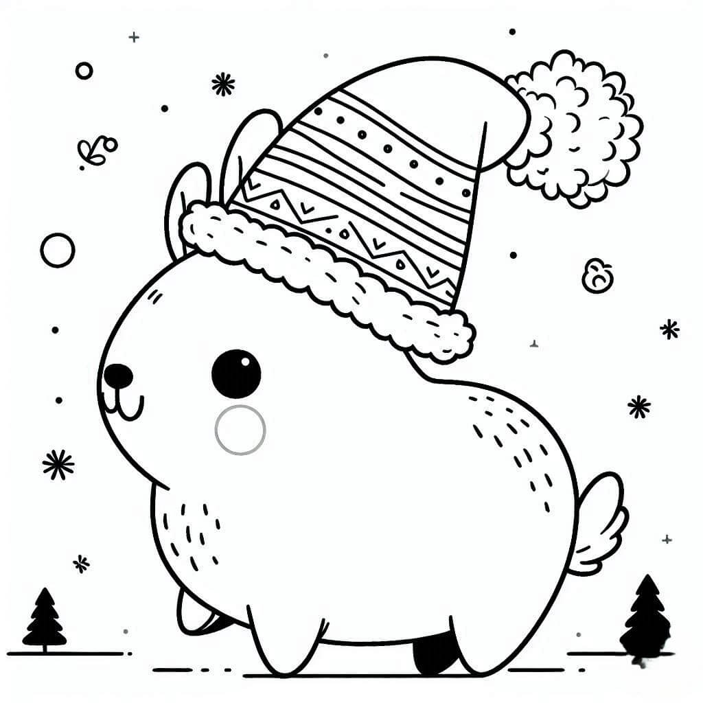 Capybara Ausmalbilder 927