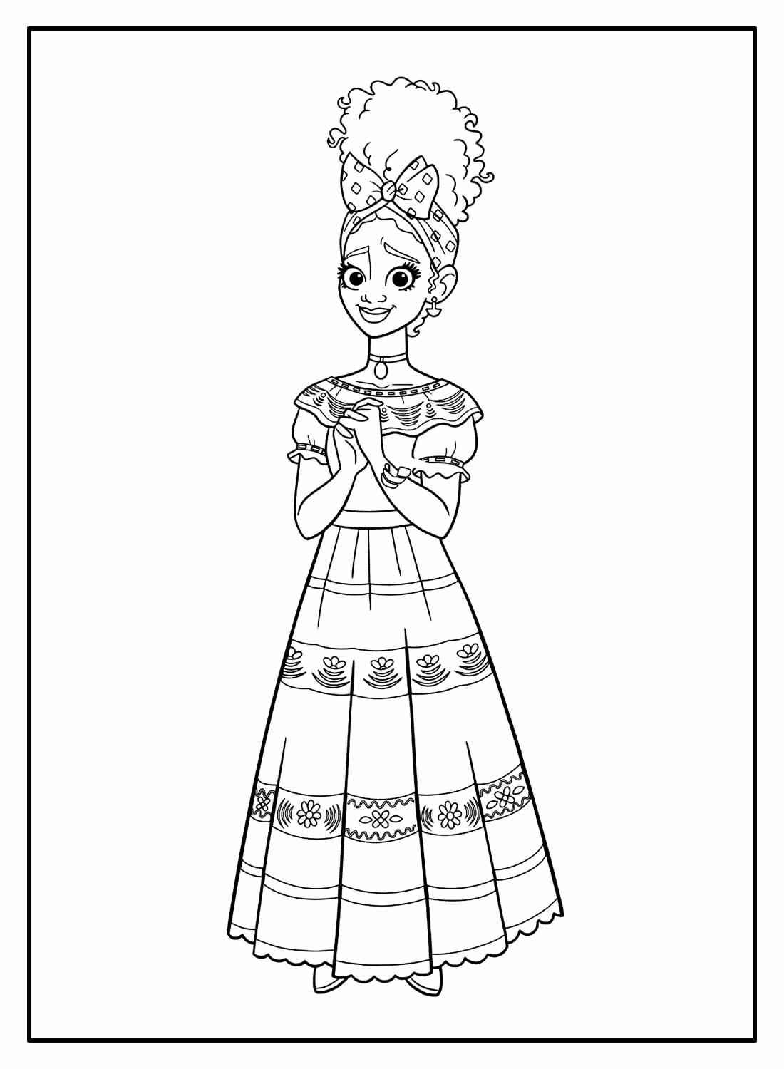 Charme Ausmalbilder 045