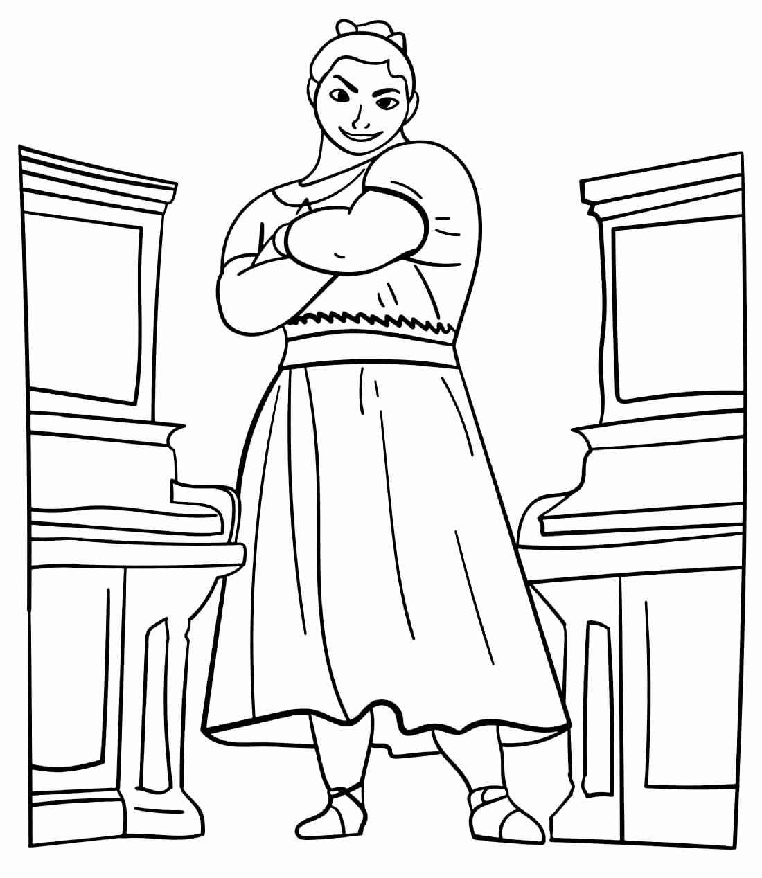 Charme Ausmalbilder 399