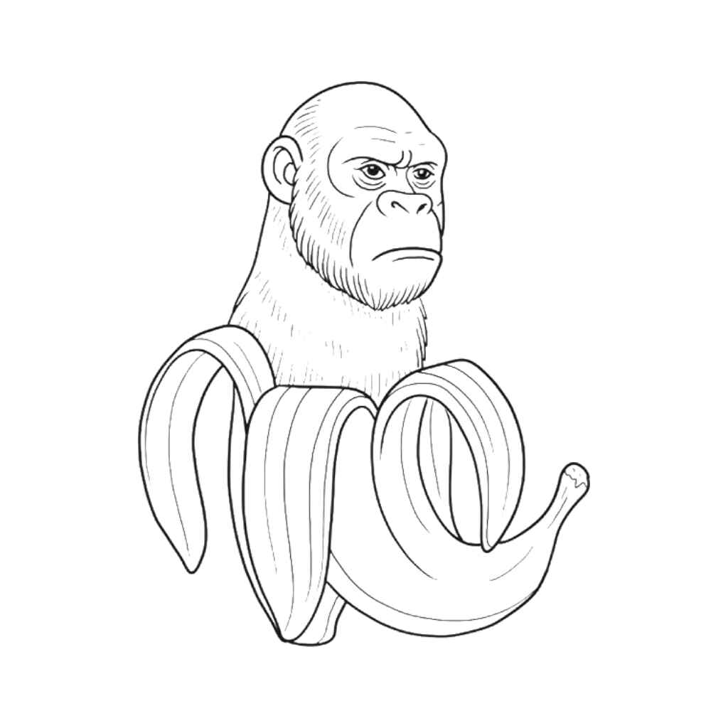 Chimpanzini Bananini Ausmalbilder 423