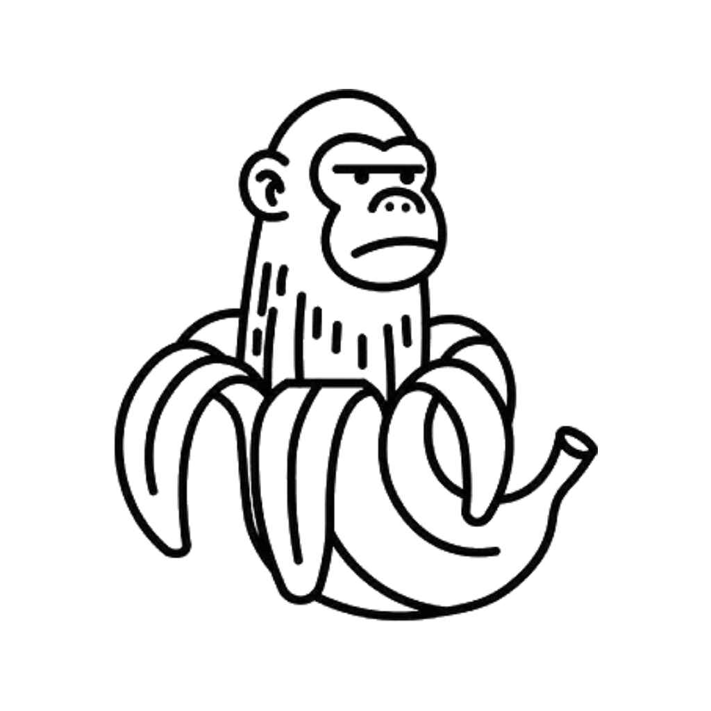 Chimpanzini Bananini Ausmalbilder 617