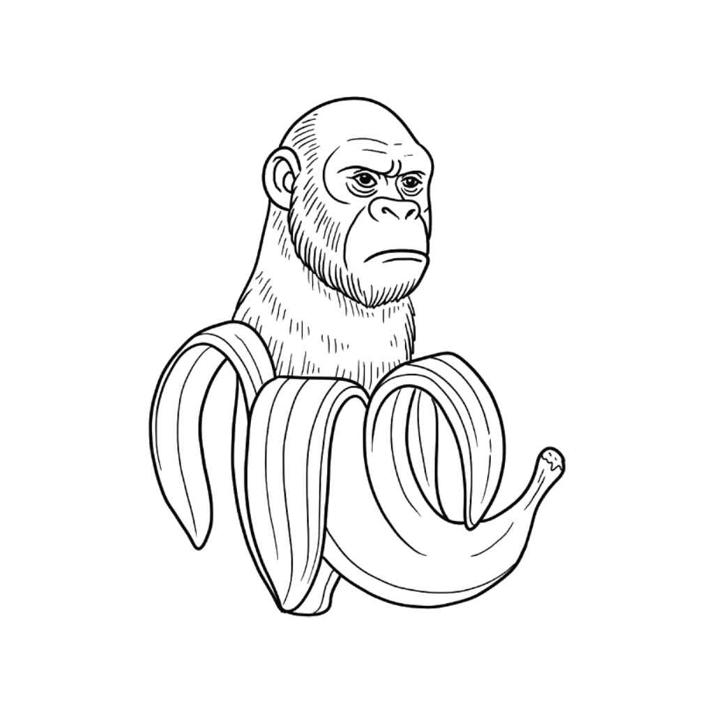 Chimpanzini Bananini Ausmalbilder 634