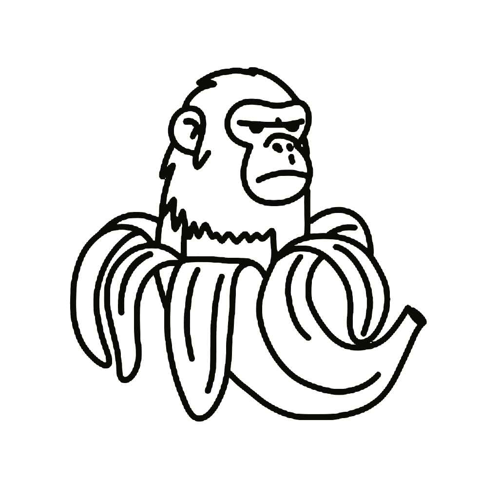 Chimpanzini Bananini Ausmalbilder 978