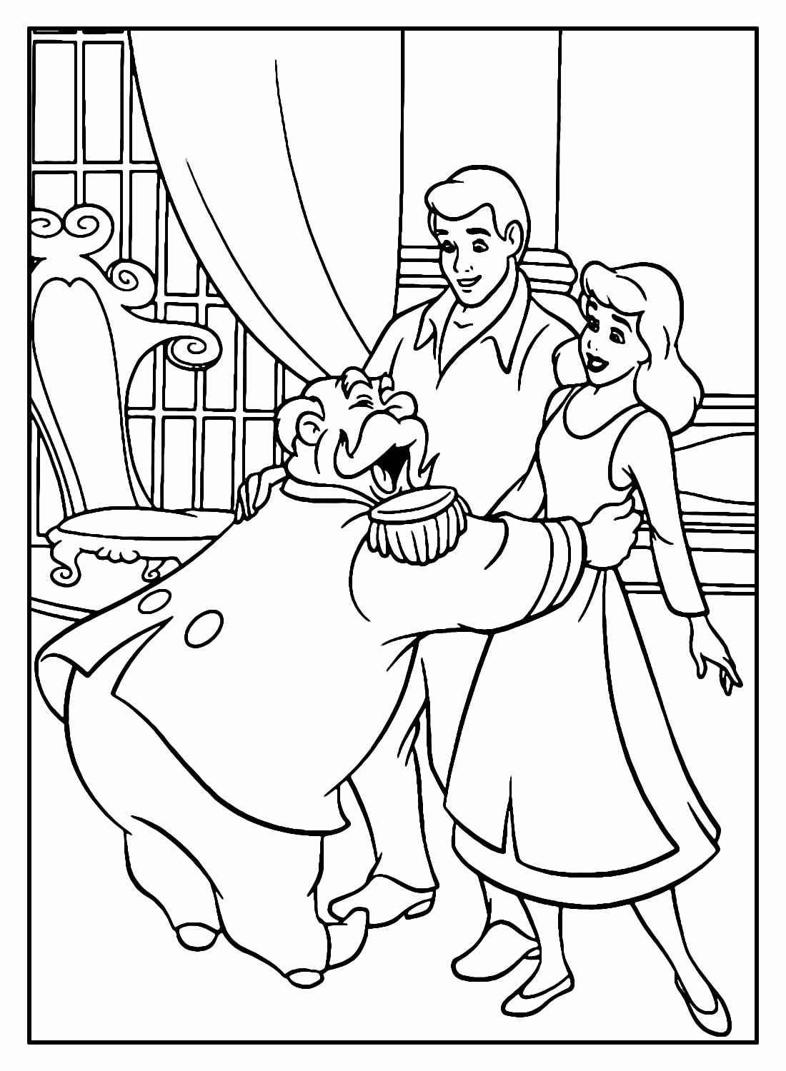 Cinderella Ausmalbilder 237