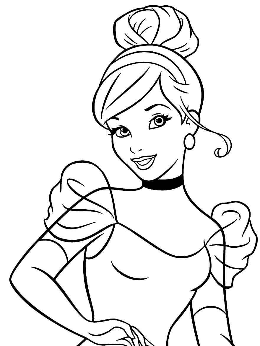 Cinderella Ausmalbilder 370