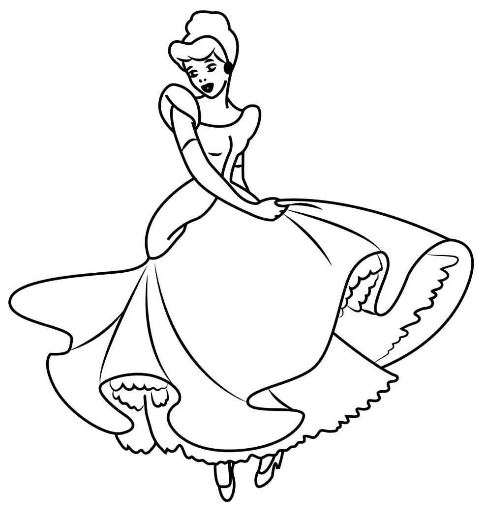 Cinderella Ausmalbilder 475