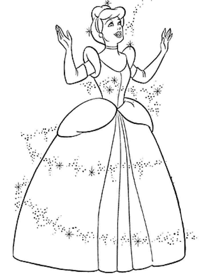 Cinderella Ausmalbilder 509