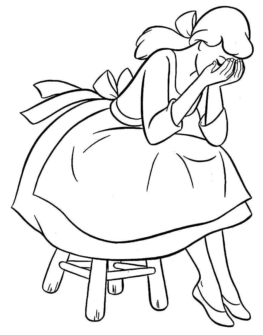 Cinderella Ausmalbilder 549