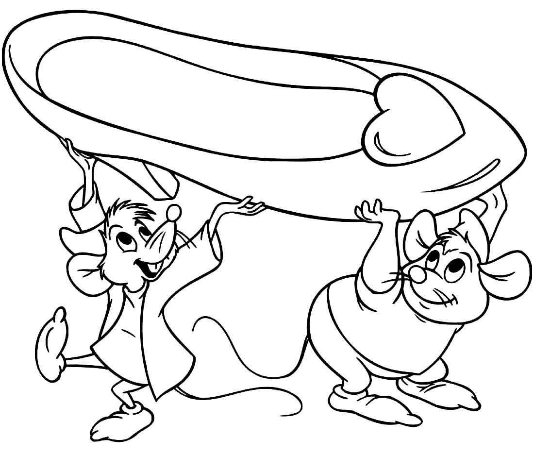 Cinderella Ausmalbilder 836