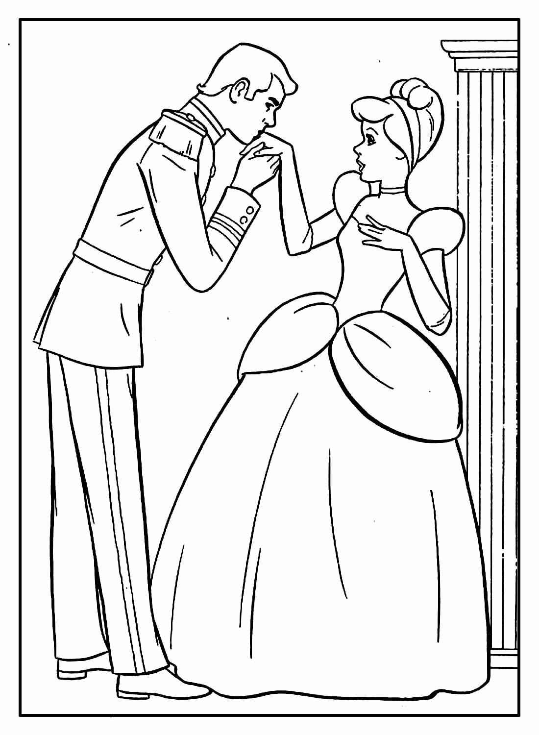 Cinderella Ausmalbilder 838