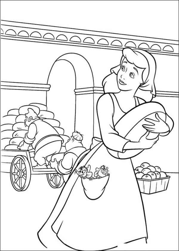 Cinderella Ausmalbilder 937