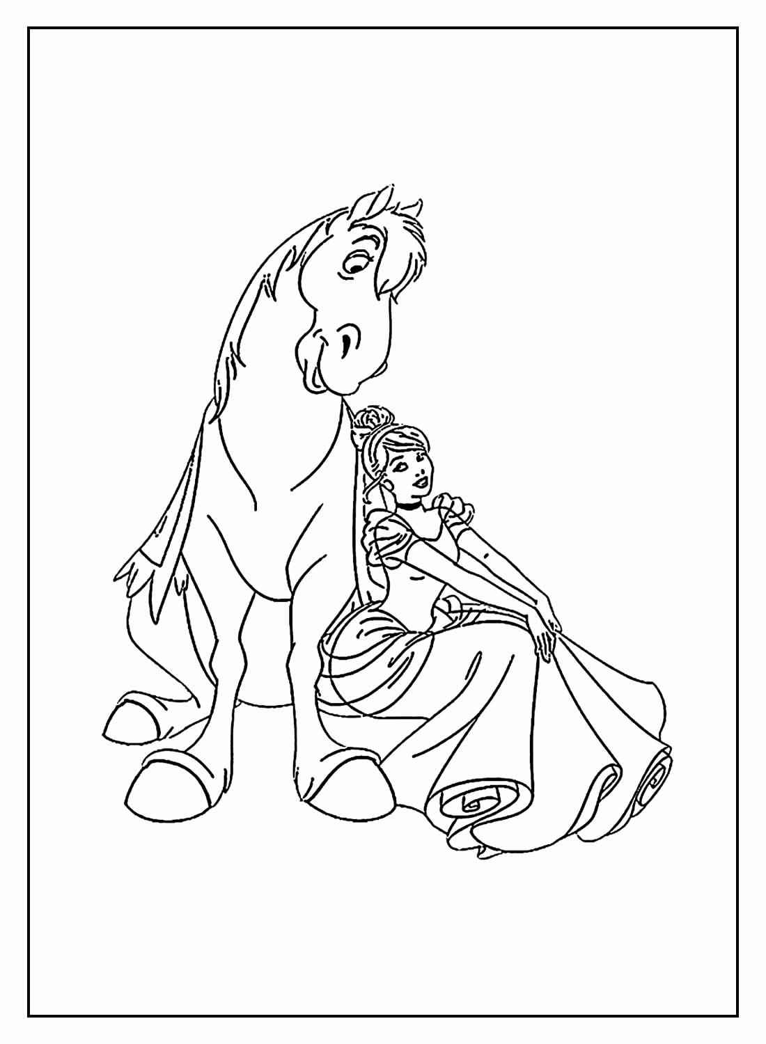 Cinderella Ausmalbilder 955