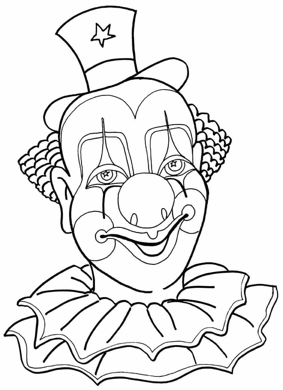 Clown Ausmalbilder 144