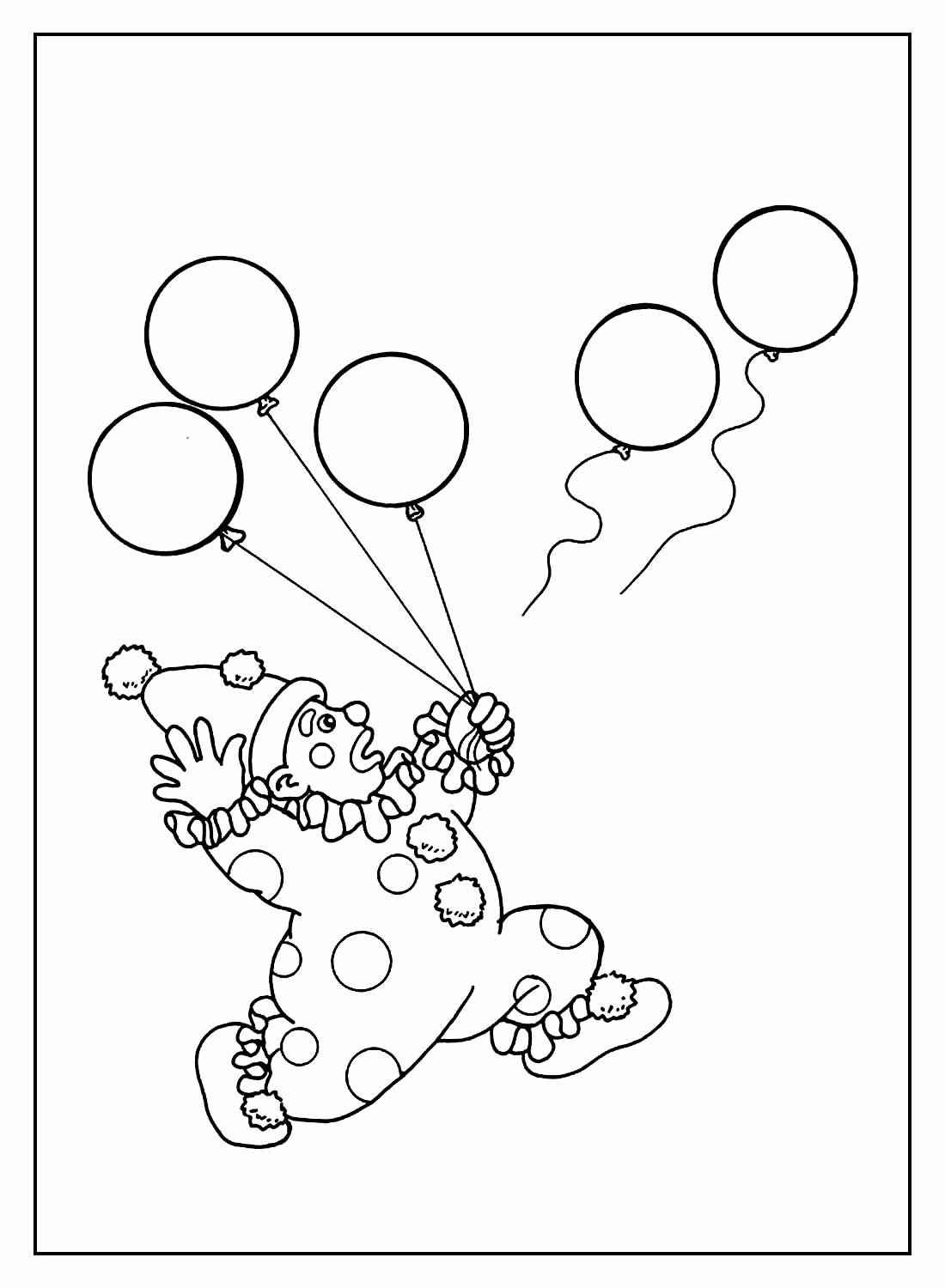 Clown Ausmalbilder 288