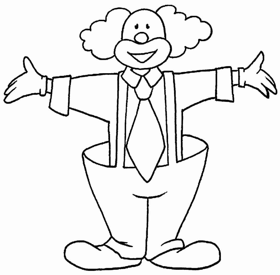 Clown Ausmalbilder 295