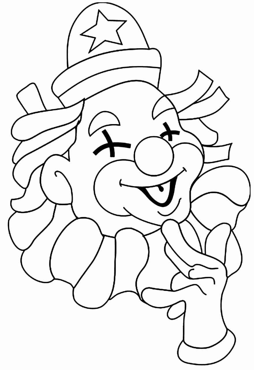 Clown Ausmalbilder 501