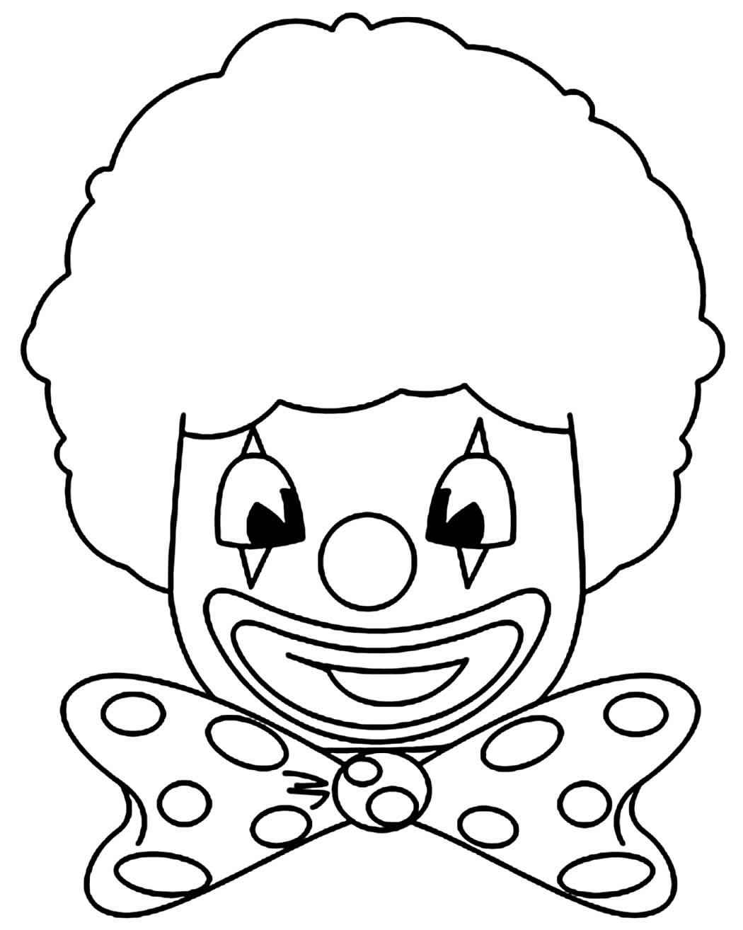 Clown Ausmalbilder 990