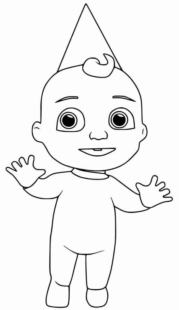 Cocomelon Ausmalbilder 122