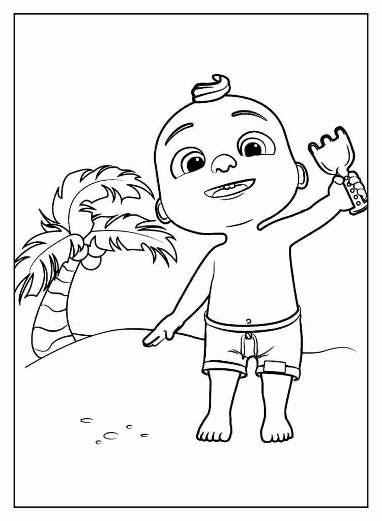 Cocomelon Ausmalbilder 423