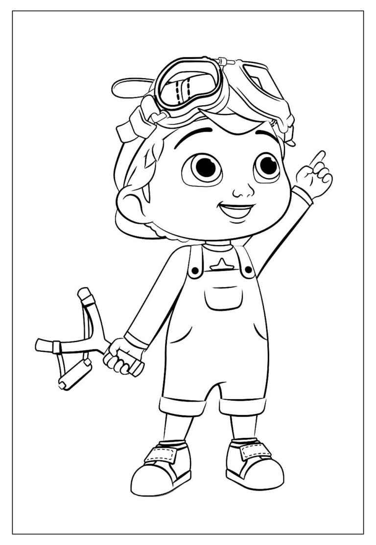 Cocomelon Ausmalbilder 543