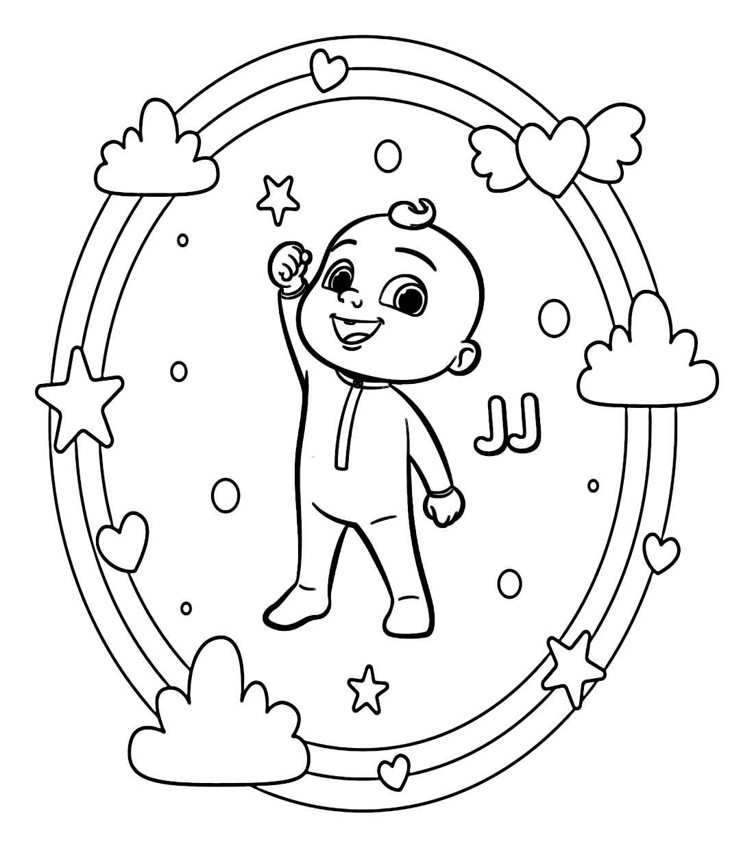 Cocomelon Ausmalbilder 602