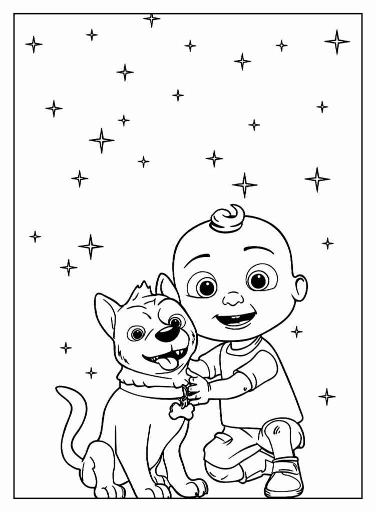 Cocomelon Ausmalbilder 603