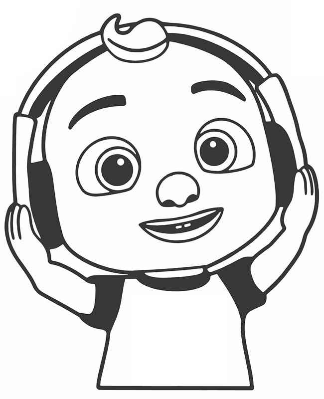 Cocomelon Ausmalbilder 666