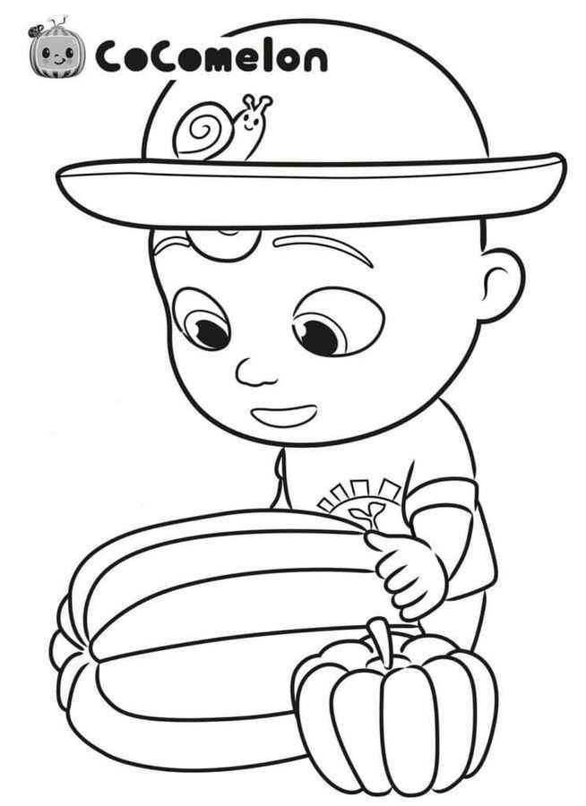 Cocomelon Ausmalbilder 772
