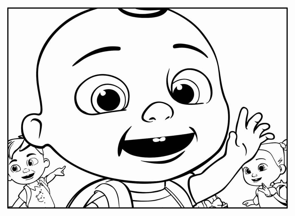 Cocomelon Ausmalbilder 789