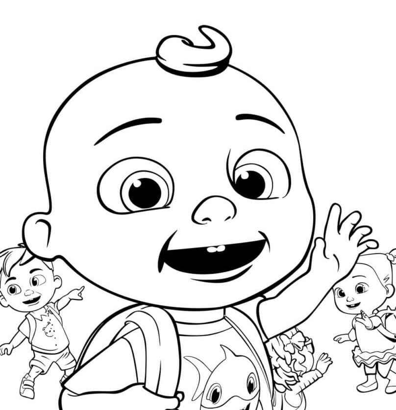 Cocomelon Ausmalbilder 921