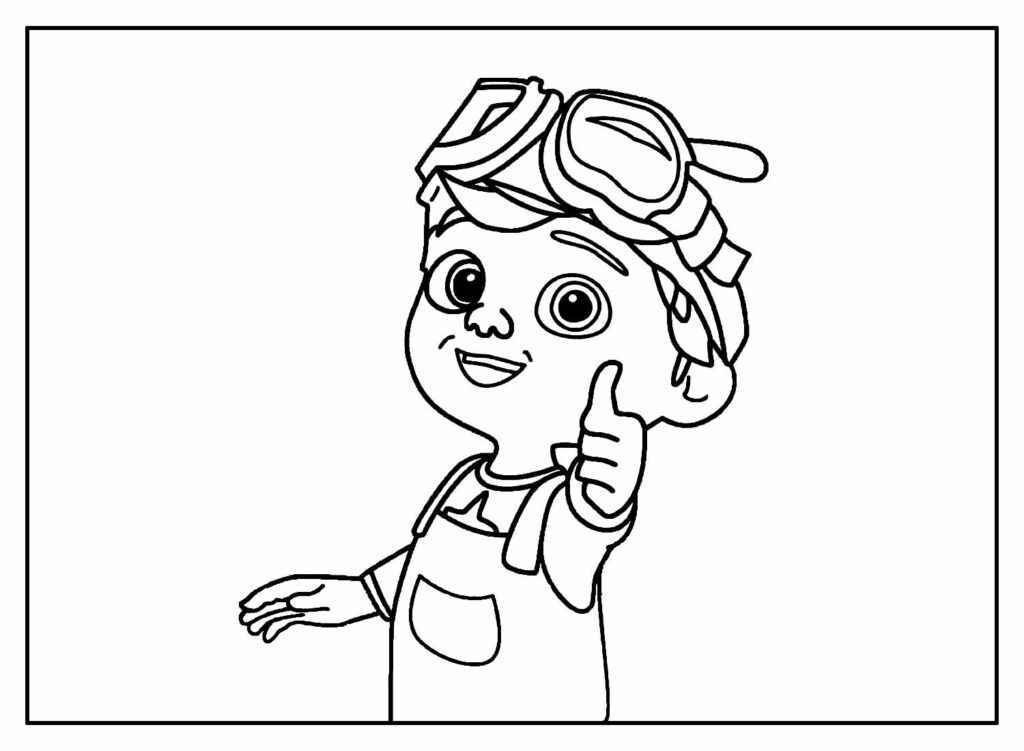 Cocomelon Ausmalbilder 982