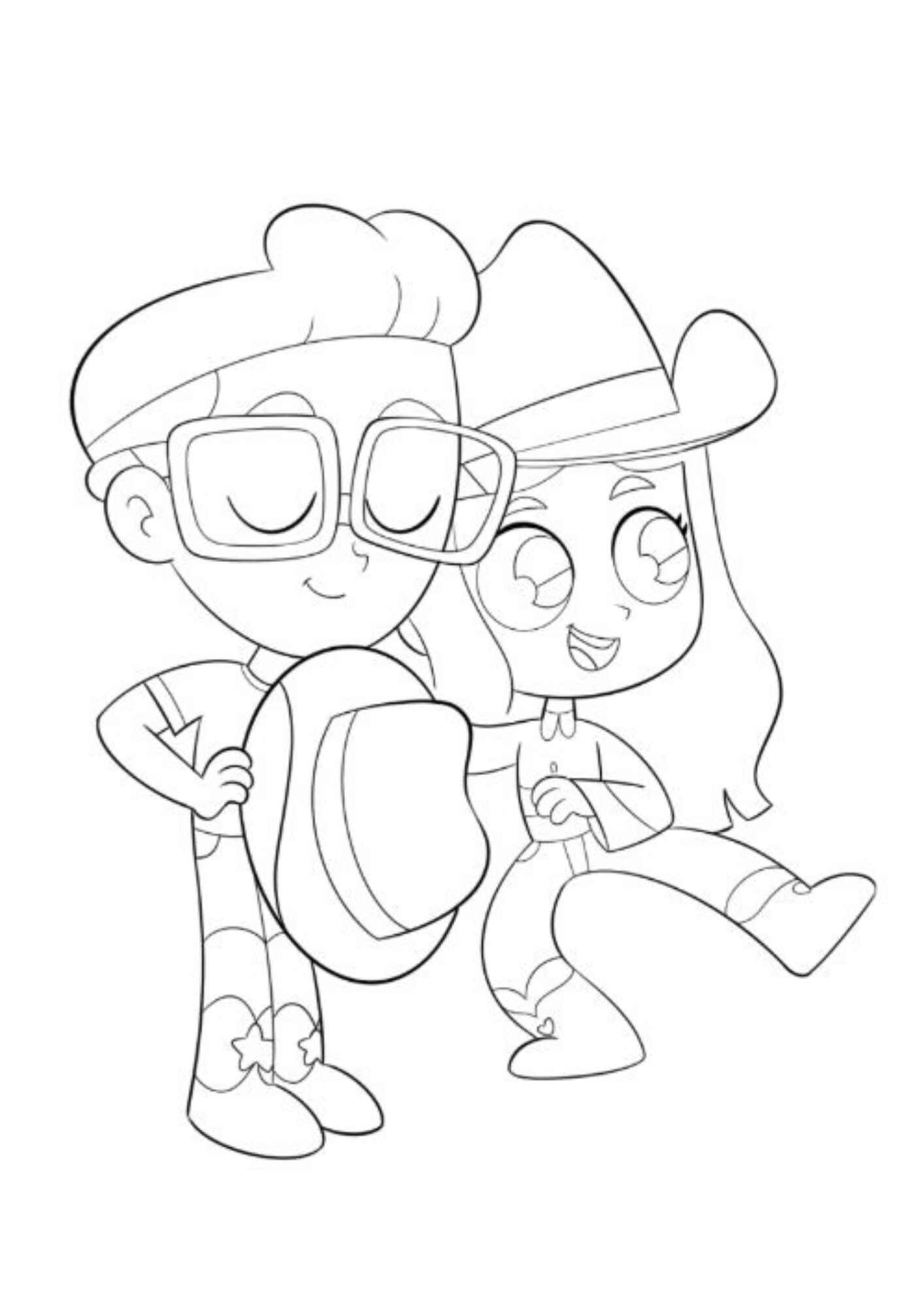 Cowgirl Ausmalbilder 567