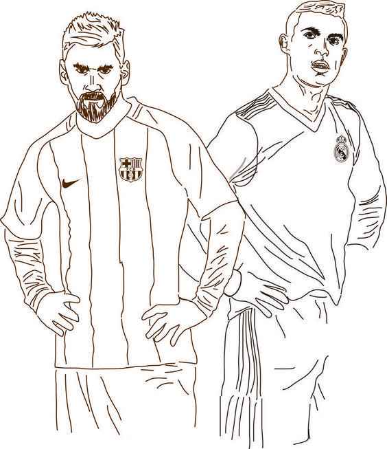 Cristiano Ronaldo Ausmalbilder 077