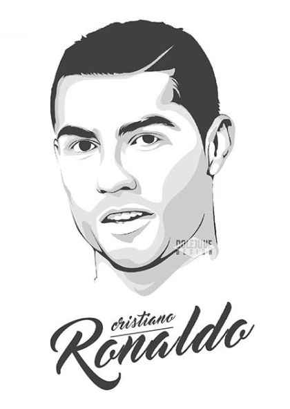 Cristiano Ronaldo Ausmalbilder 167