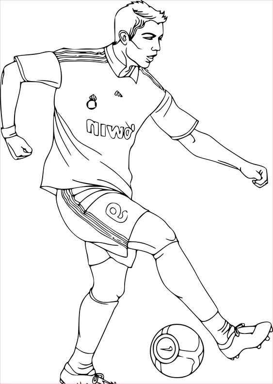 Cristiano Ronaldo Ausmalbilder 244