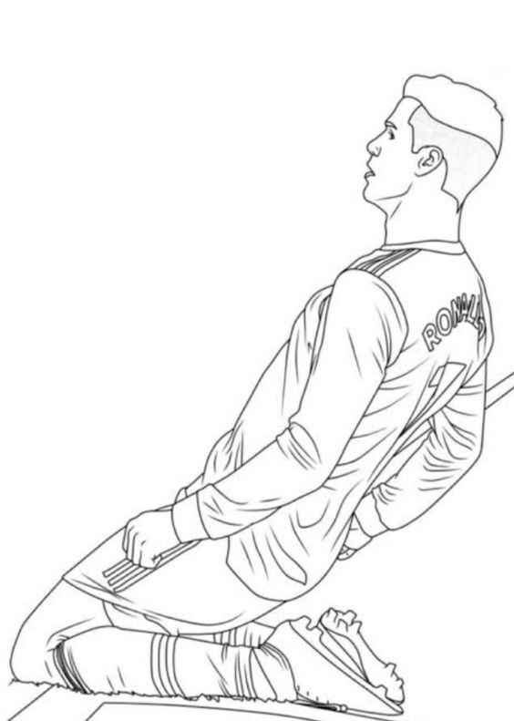 Cristiano Ronaldo Ausmalbilder 427