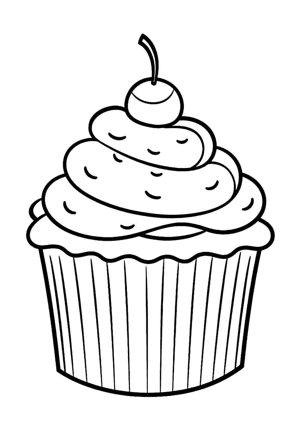 Cupcake Ausmalbilder 092