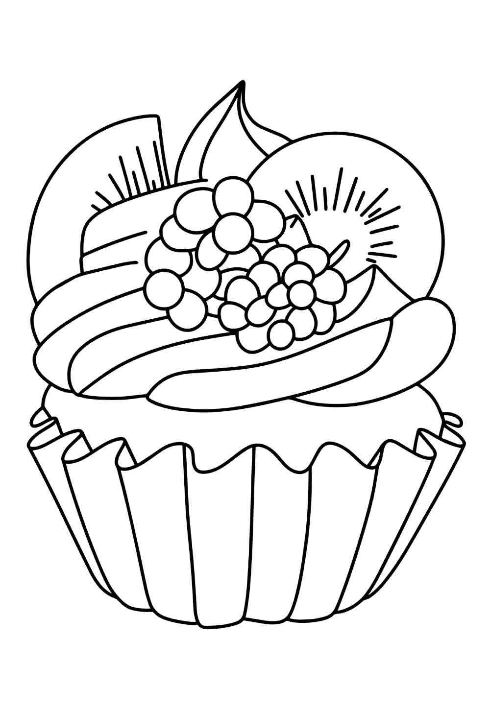 Cupcake Ausmalbilder 252