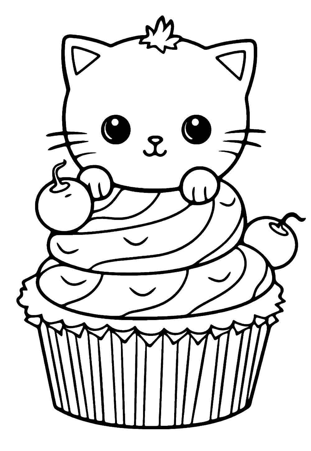 Cupcake Ausmalbilder 401