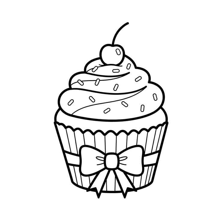Cupcake Ausmalbilder 608