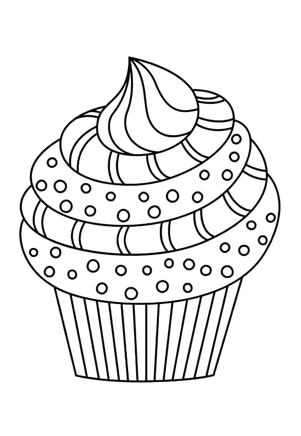 Cupcake Ausmalbilder 763