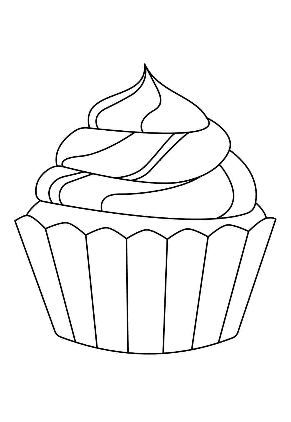 Cupcake Ausmalbilder 783