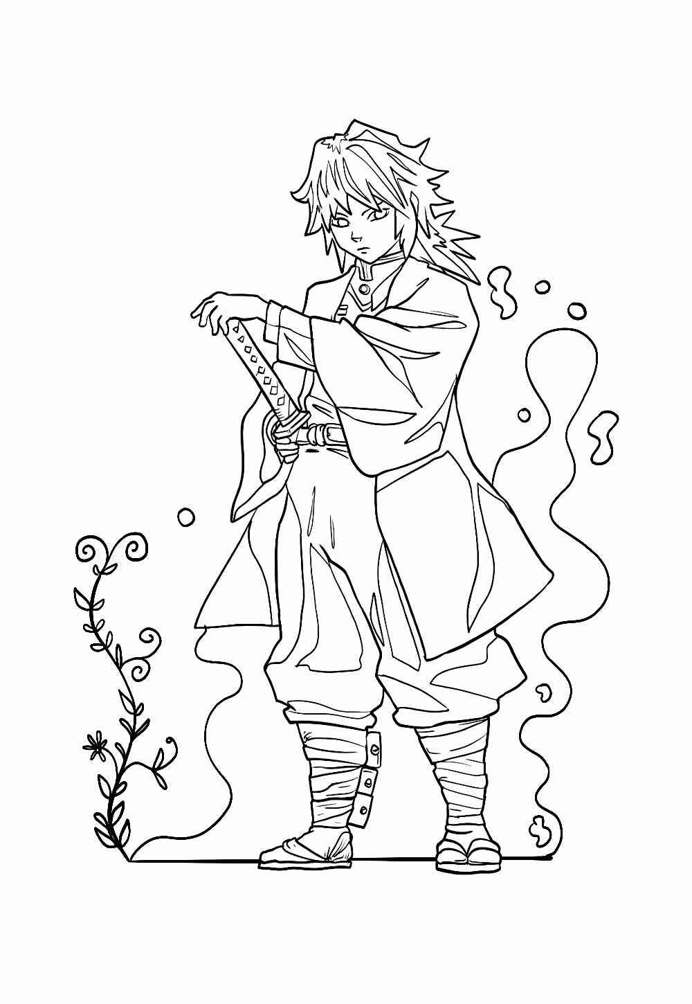 Dämonentöter Ausmalbilder 213