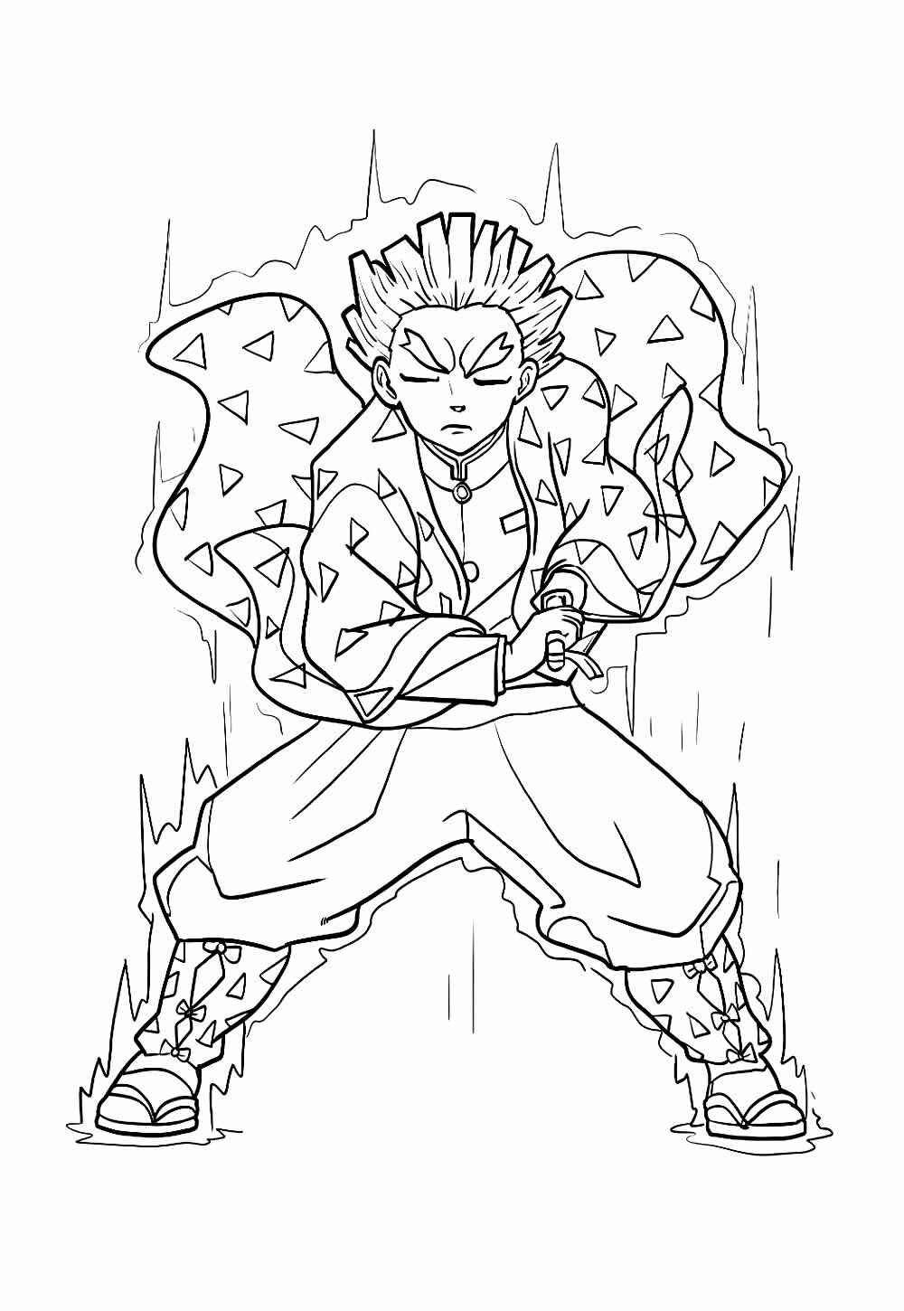 Dämonentöter Ausmalbilder 743