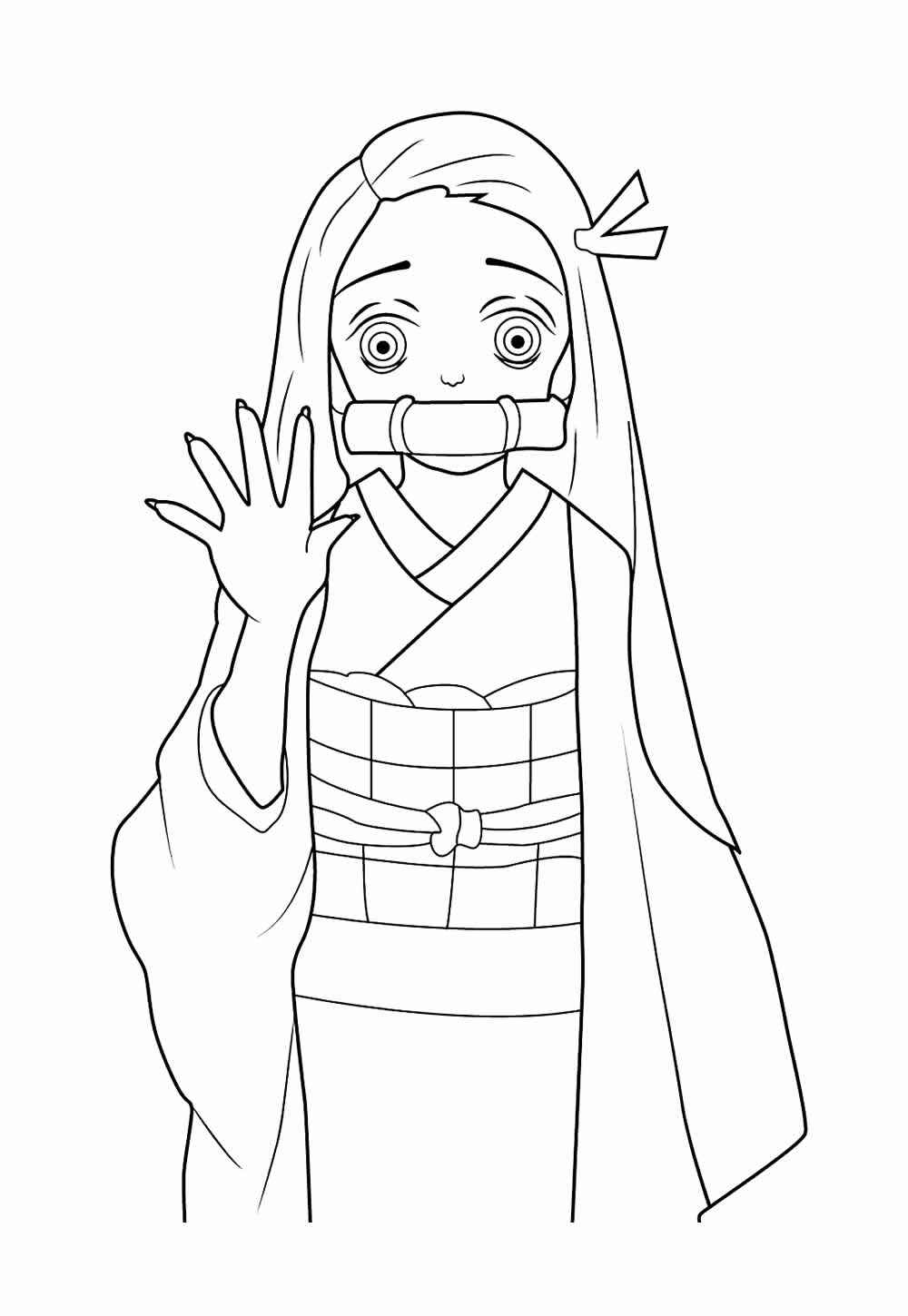 Dämonentöter Ausmalbilder 917